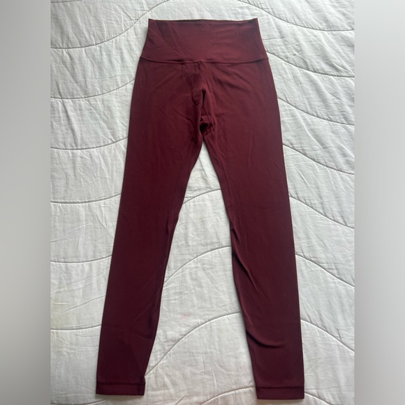 lululemon athletica Pants - maroon lululemon align leggings